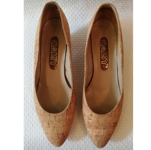 Daisy Cork Heels - Great Condition - Picture 5 of 11